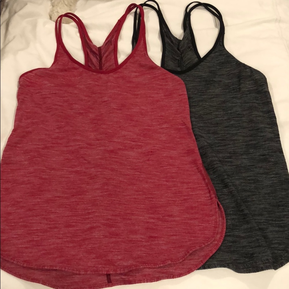 BUNDLE! Lululemon what the sport singlet II tanks